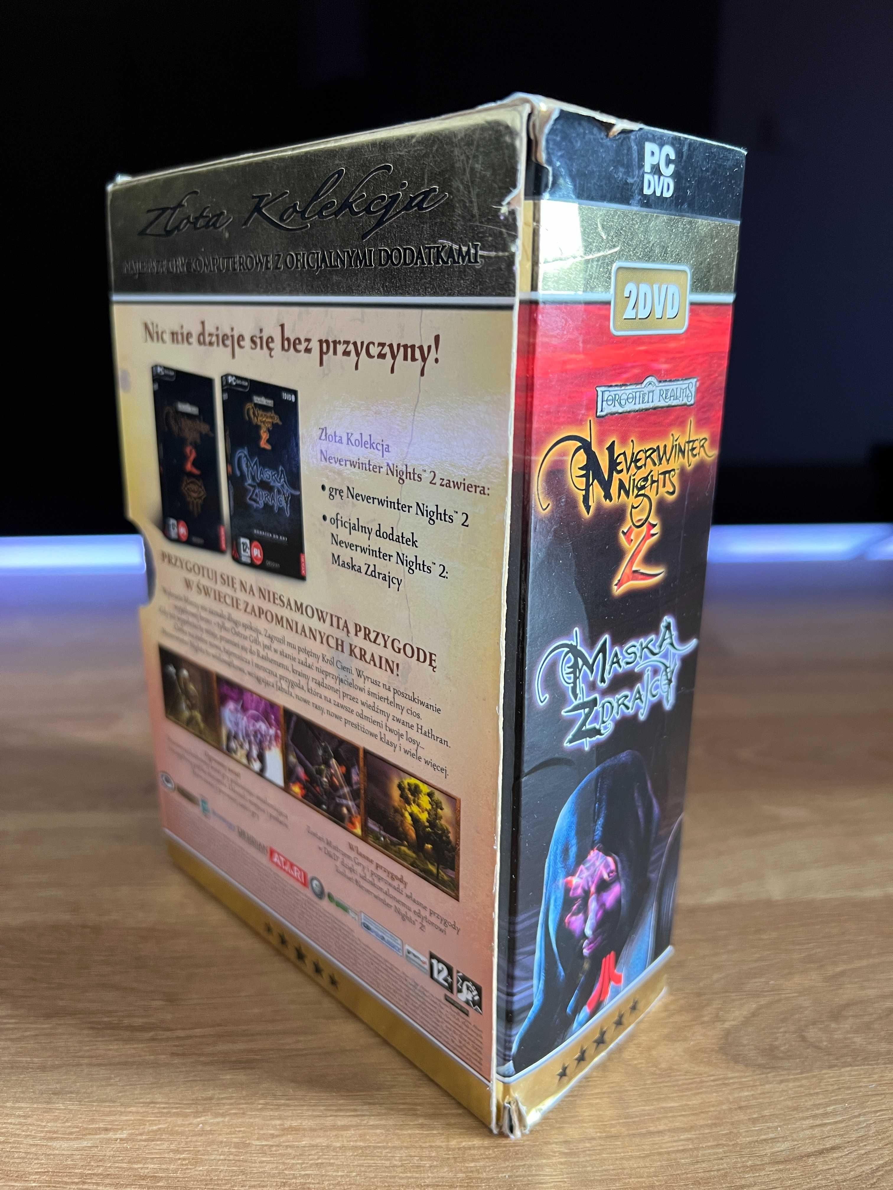 Neverwinter Nights 2 gra (PC PL 2008) mini BIG BOX Złota Edycja