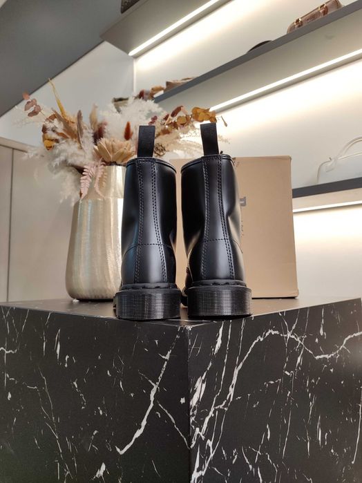 Черевики Dr. Martens 1460 Mono Black Smooth