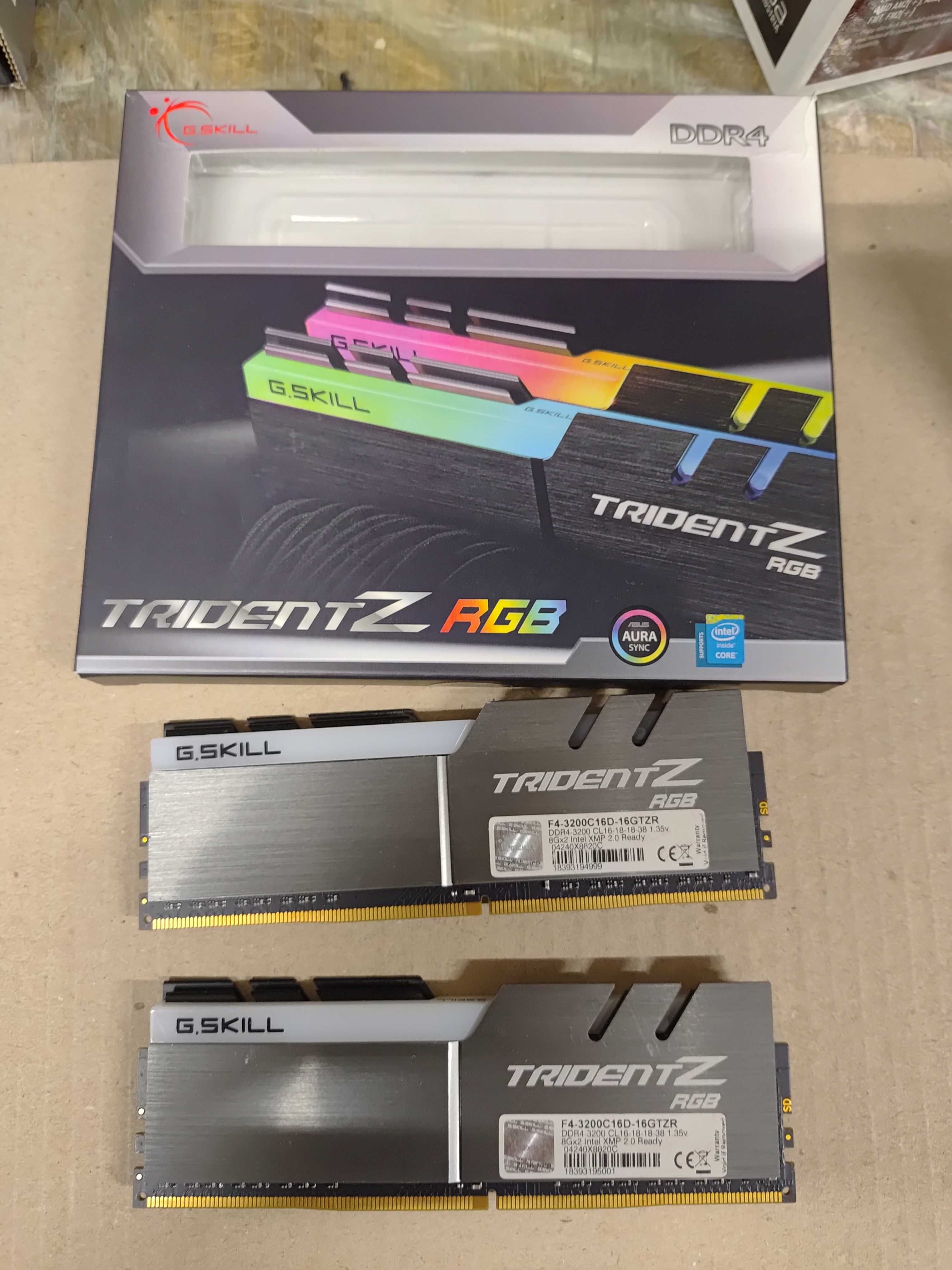 Комплект I7-6700K, DDR4 16GB, мать, кулер, БЖ