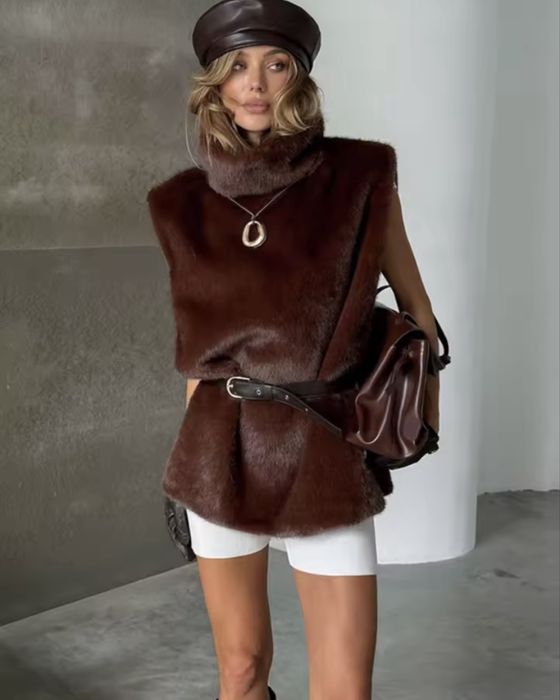 Манішка манишка еко хутро (5 кольорів)