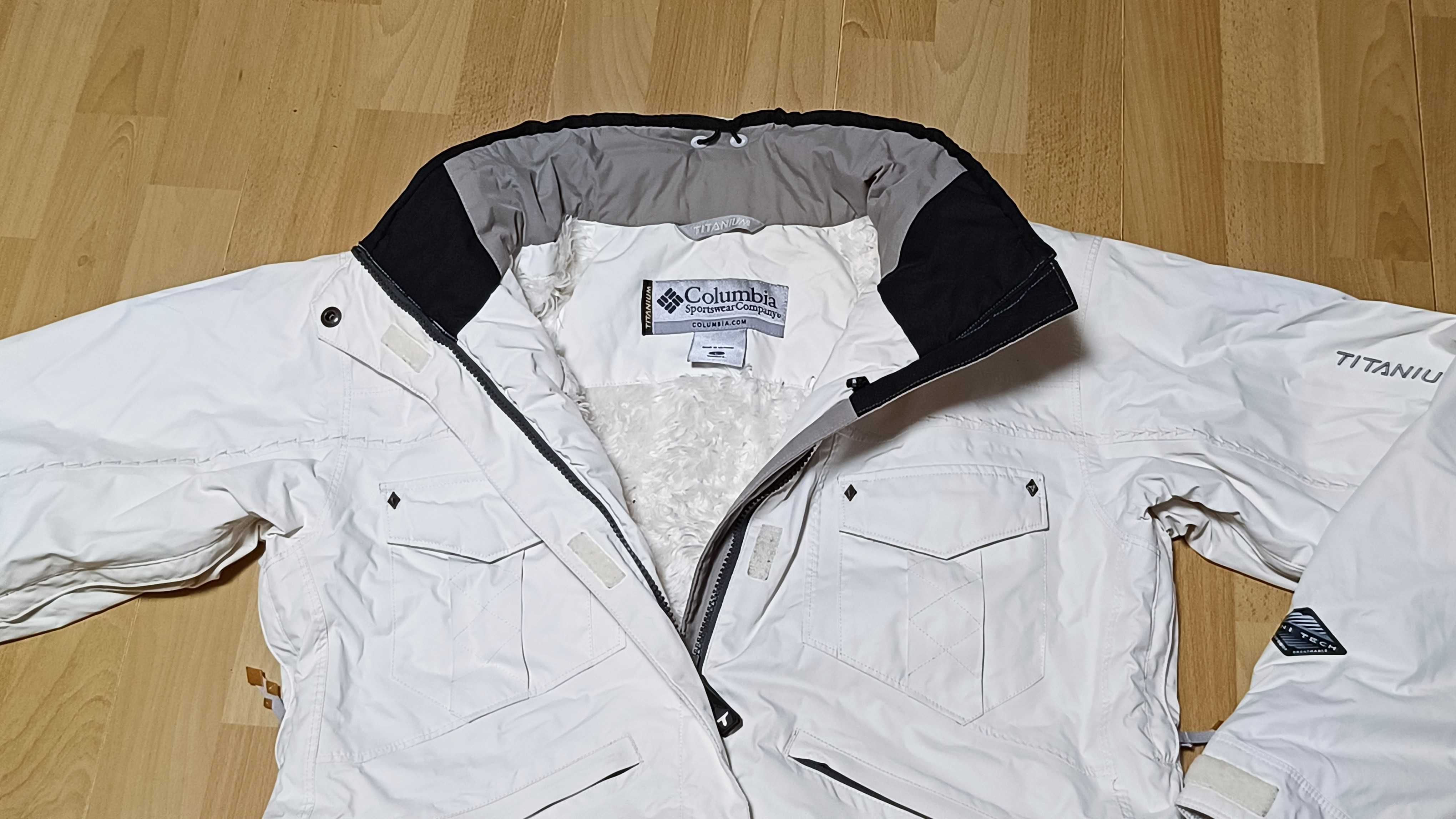 Damska kurtka narciarska COLUMBIA TITANIUM OMNI-TECH r.L stan b.dobry