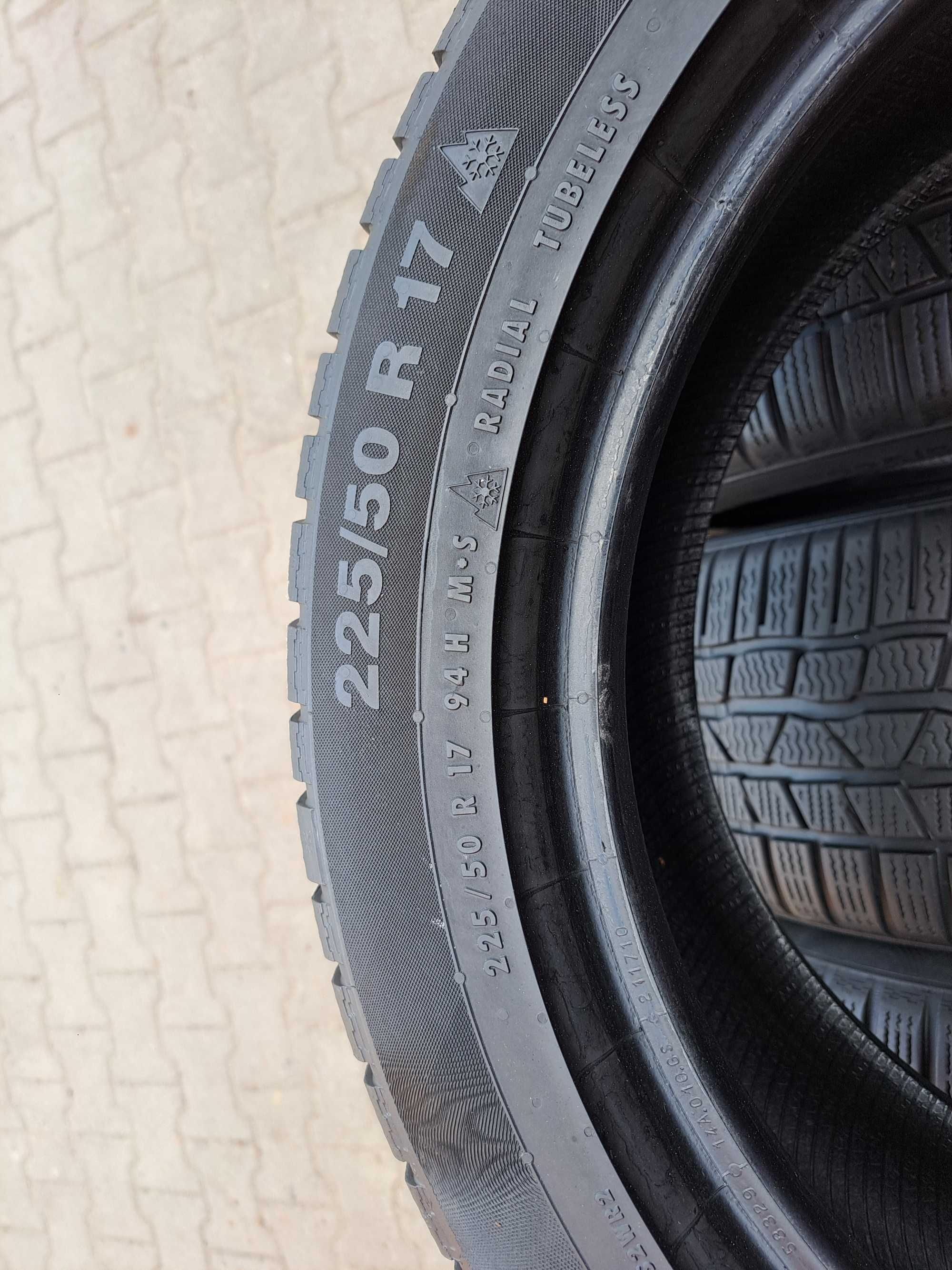 Opony Zimowe 225/50R17 Continental 225/50/17 4szt Polecam!!