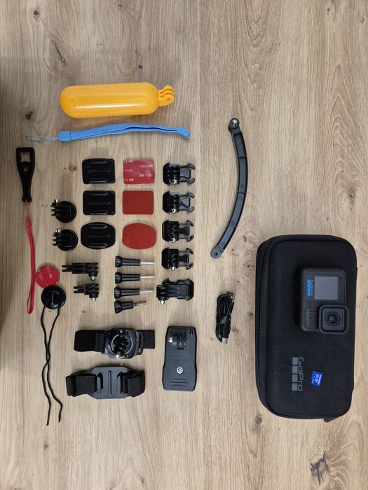 GoPro 13 + pełny zestaw akcesoriów + karta 256GB