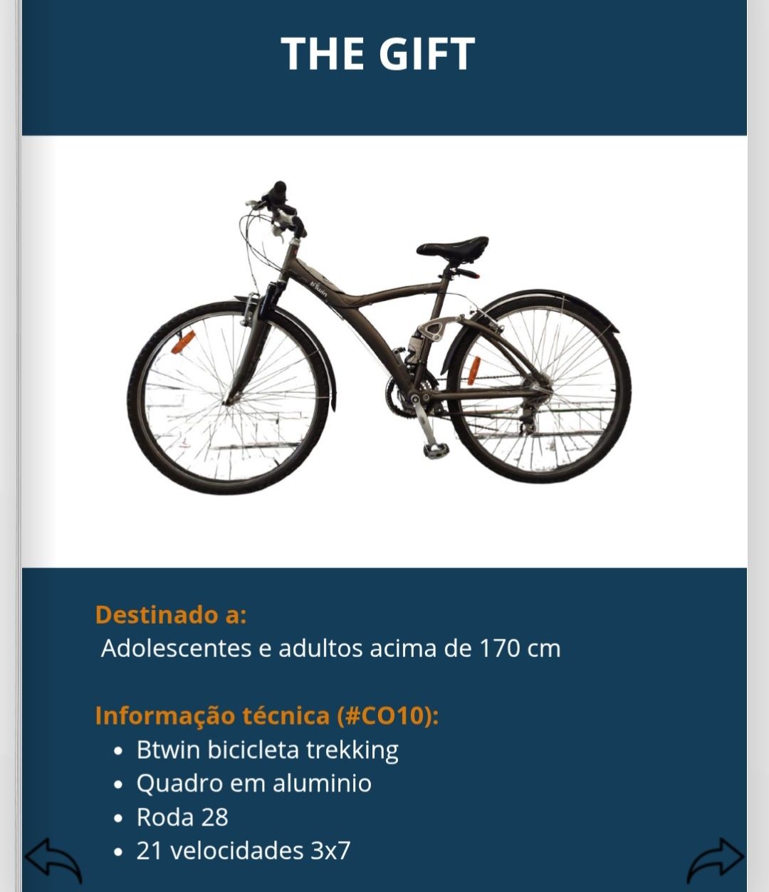 Bicicletas várias