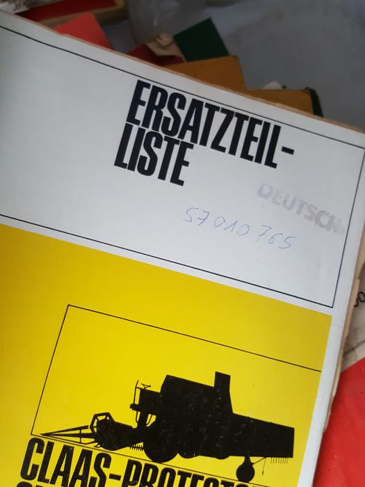 Katalog części Claas CL Senator Lexion 405, 410, 430, 440, 460, 470