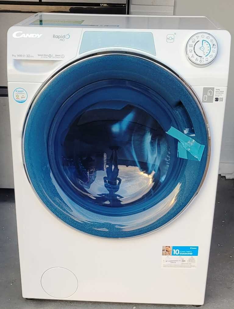 Pralka CANDY RapidÓ Pro RP 496BWMUC8/1-S 9kg 1400 obr Quick&Clean