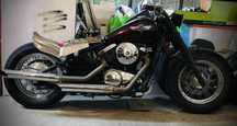 Kawasaki vn800 vulcan zestaw set bobber custom błotnik siedzenie duck