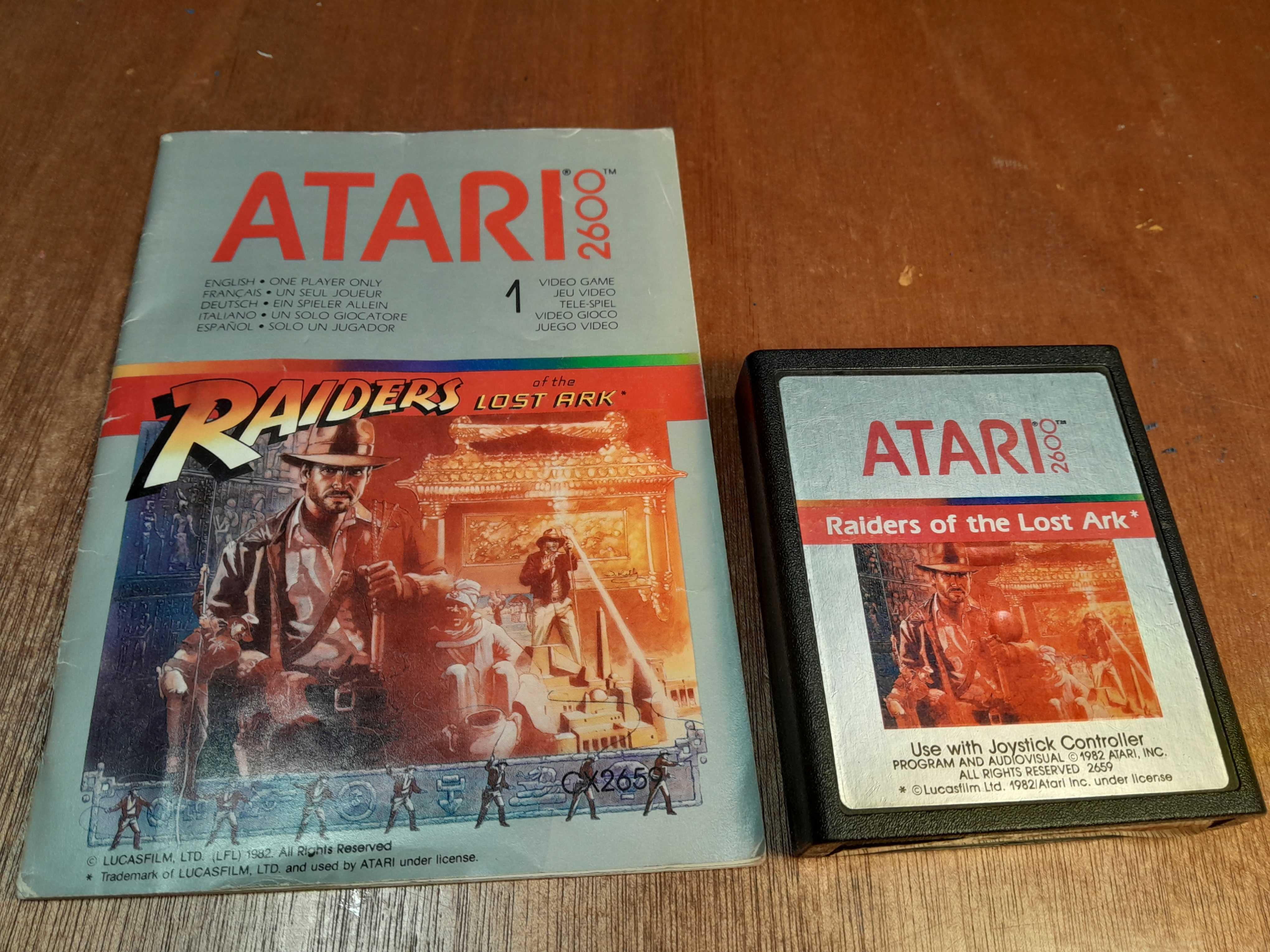 ATARI 2600 - Os Salteadores da Arca Perdida - PAL