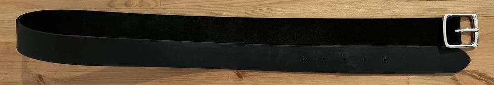 Cinto preto Massimo Dutti - 115 cm