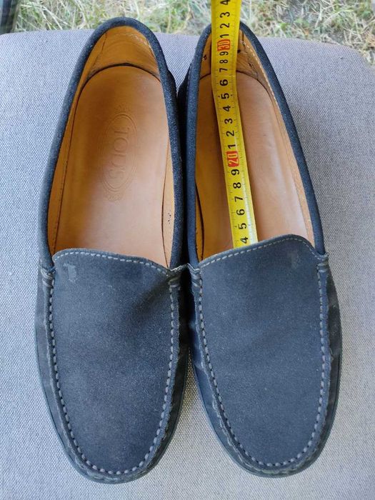Замшеві туфлi від виробника Tod's Vibram. Розмір 26.5 см
