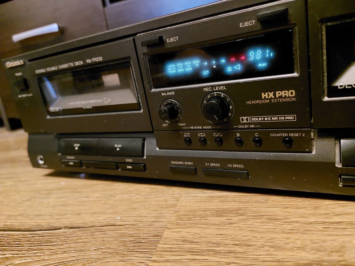 Magnetofon DECK Technics RS-TR232
