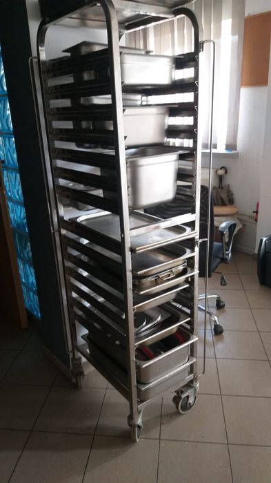 Wózek gospodarczy,pomocniczy na pojemniki typu GN