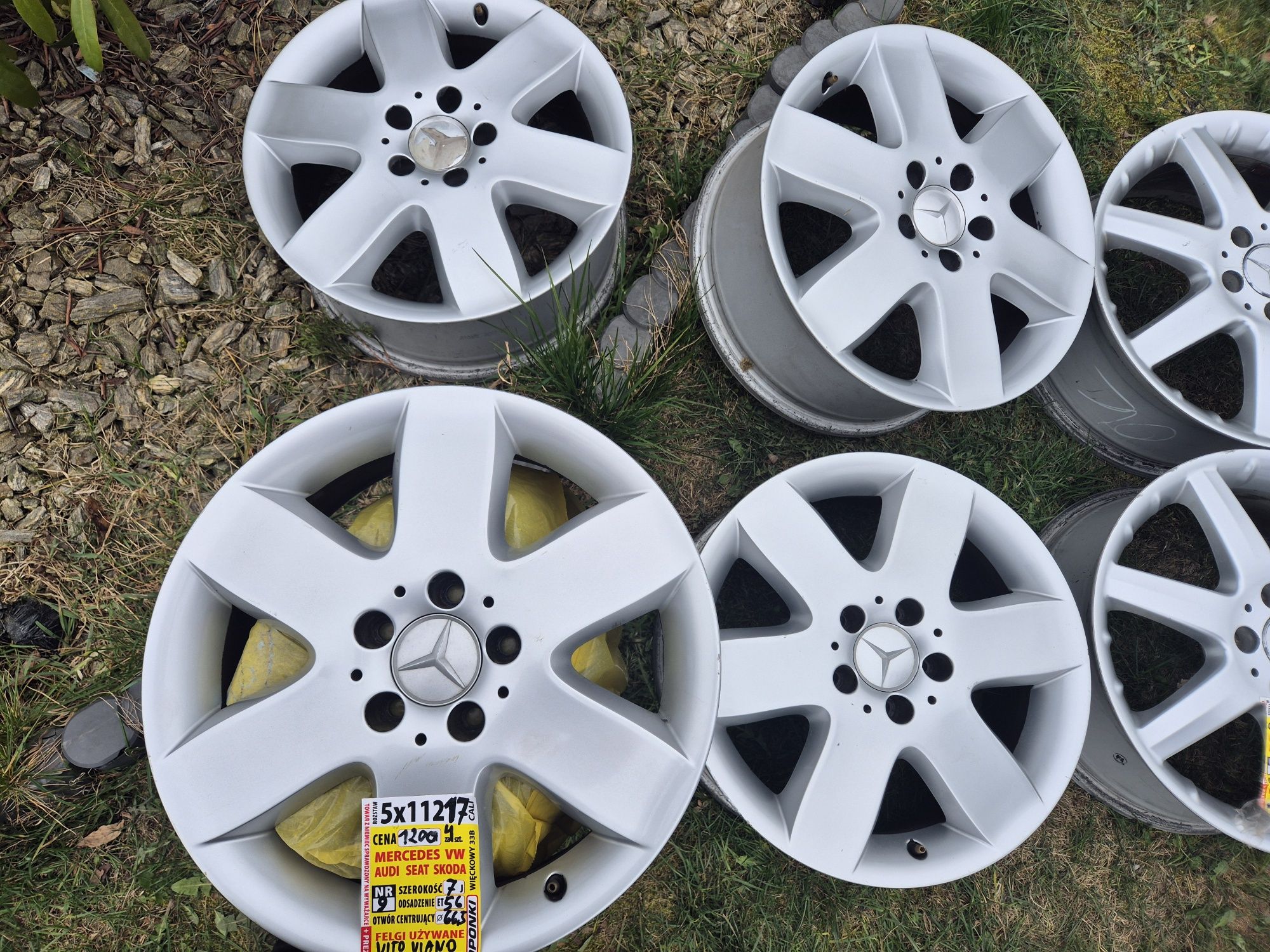 Alufelgi 5x112 17cali VW AUDI SEAT SKODA Bmw MERCEDES