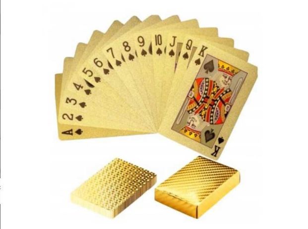 Karty złote talia