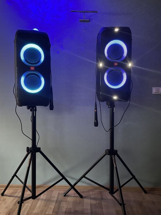 Wynajem nagłośnienia głośnik JBL Partybox 310 + mikrofon + kula dowóz