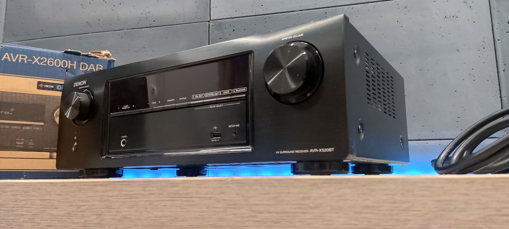 Denon Avr-520bt amplituner 5.2 bluetooth HDMI arc