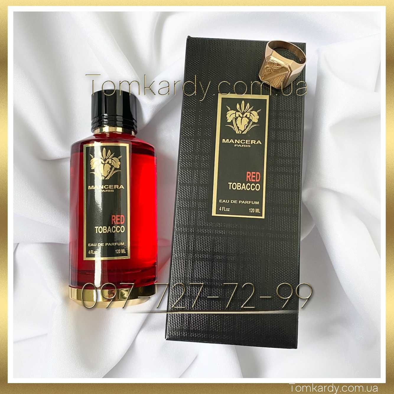 Духи унисекс Mancera Red Tobacco 120 ml. Мансера Тобакко Ред 120 мл.