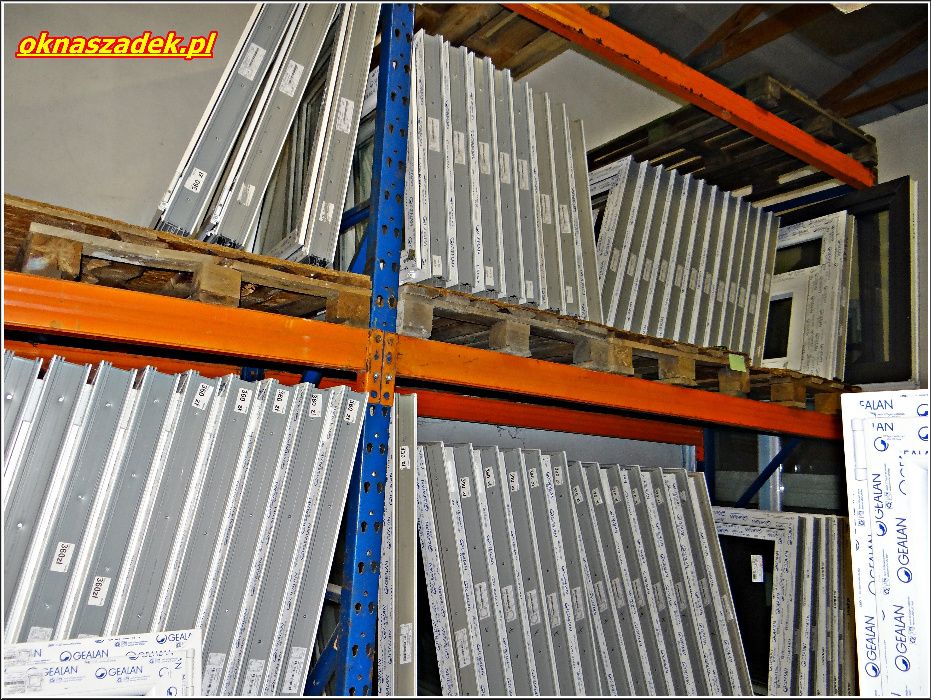 Okno PCV 865x835 R+U od ręki! TANIE OKNA SZADEK