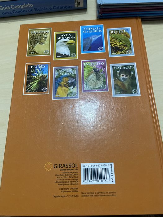 Livro o mundo fascinante dos animais