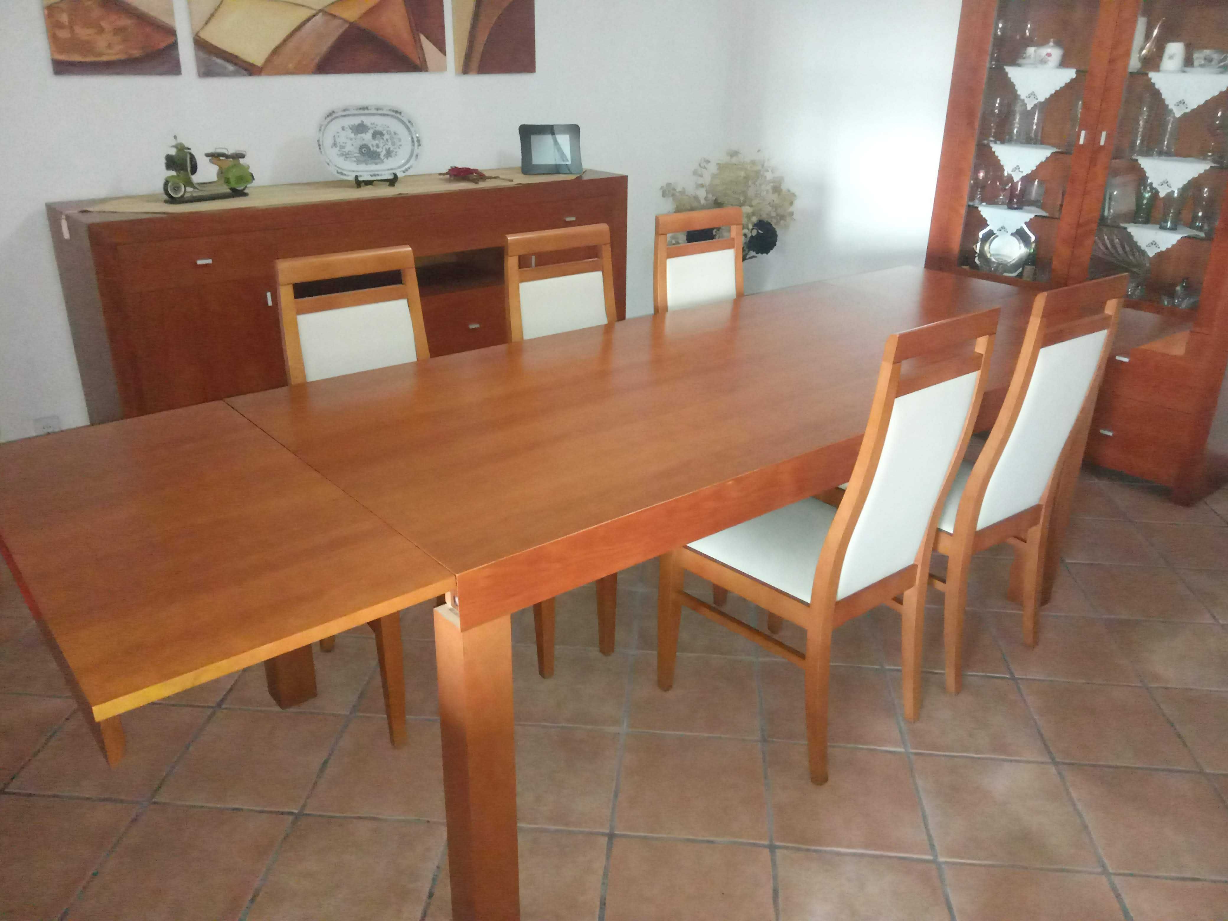 Mobília de sala em cerejeira maciça