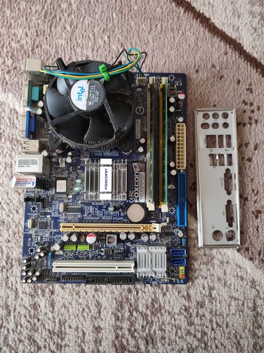 Комплект LGA775+4GB