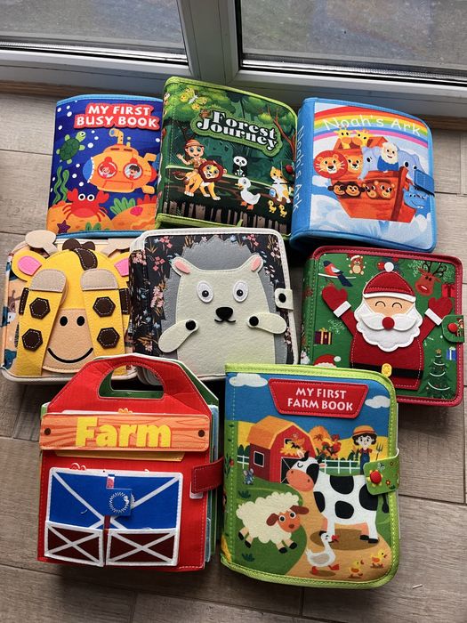 Розвиваючі книги для малюків