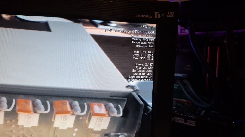 Asus GTX 1060 Turbo 6Gb