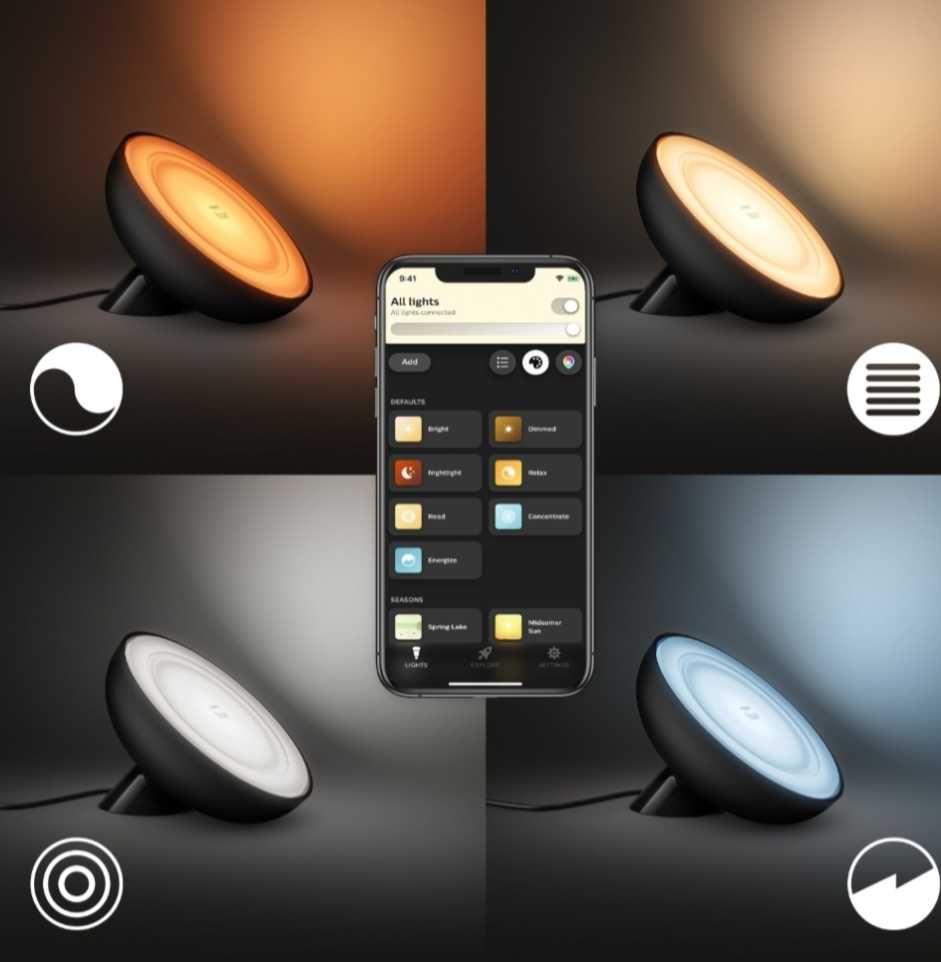 Продам Настільний світильник Philips Hue Bloom