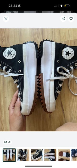 Buty converse na platformie