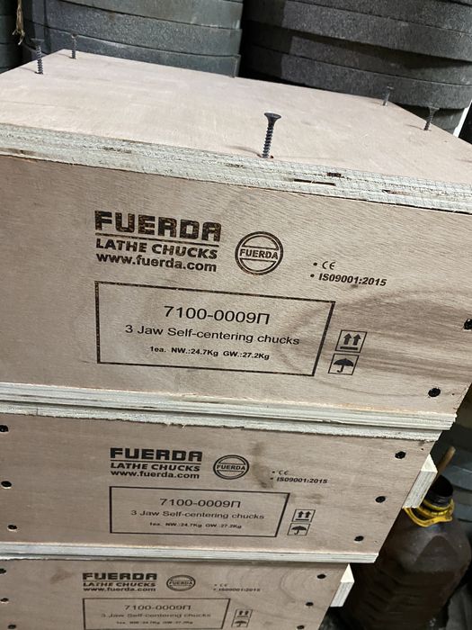 Патрон токарный ф250 фуерда 0009  , 0035 шаг 9  аналог гродно