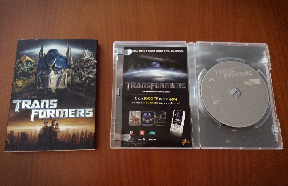 Vendo DVD, Transformers, edição especial de dois disco