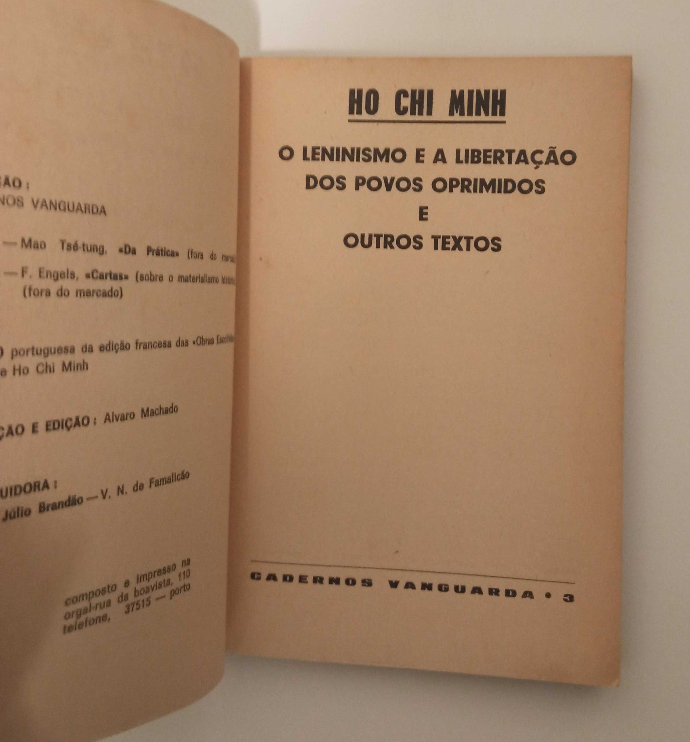 O Leninismo e a libertação dos povos oprimidos e outros textos