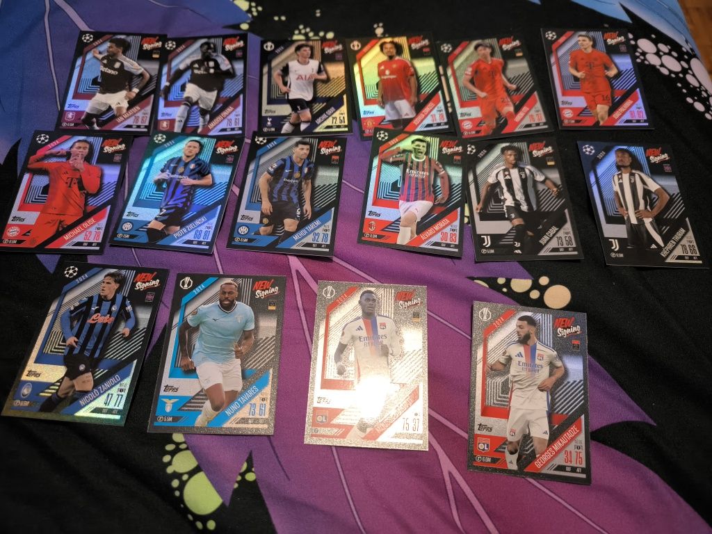 New signing Match Attax 24/24