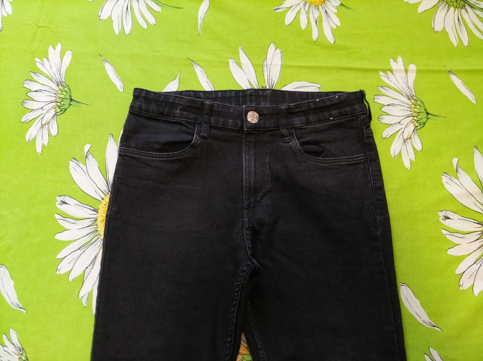 Чорні,фірмові,шкільні джинси,брюки для хлопчика 13-14 років-H&M