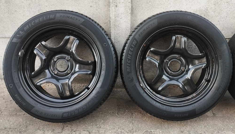 UNIKATOWE oryginalne RENAULT felgi strukturalne 16 cali 4x100 + opony