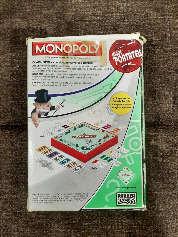 Mini MONOPOLY portátil