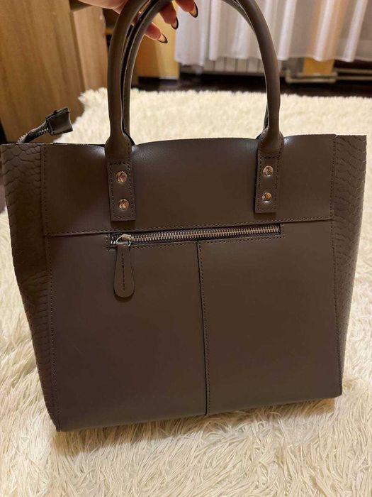 Сумка жіноча сіра