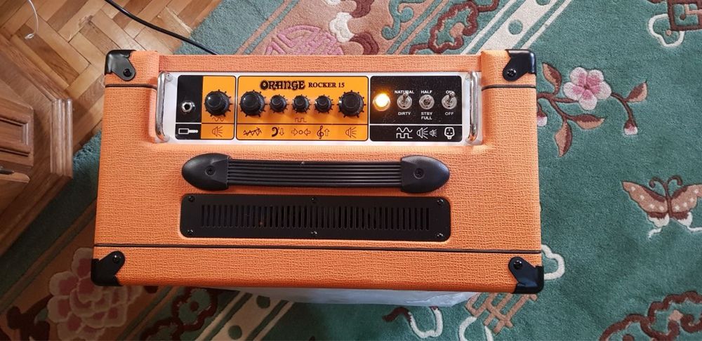 Продаю Гітарний (ламповий) комбопідсилювач Orange Rocker 15