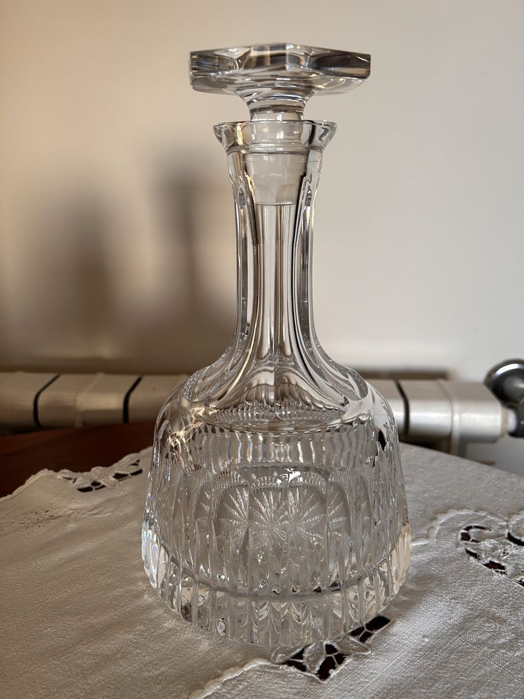 Garrafa Atlantis / Decanter lapidada