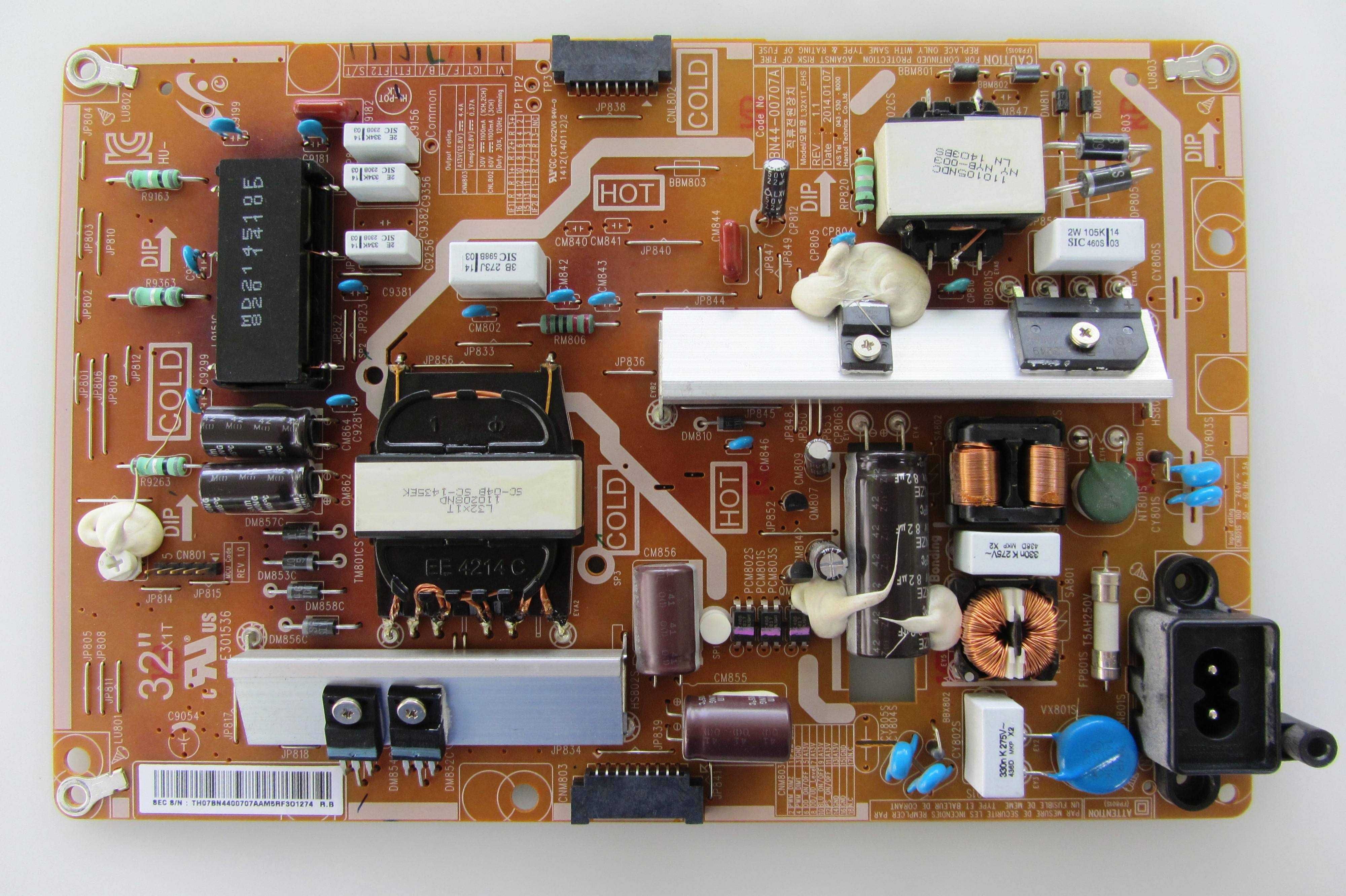 Samsung UE32H6200AK майн BN41-02156A, BN44-00707A подсветка BN41-02110