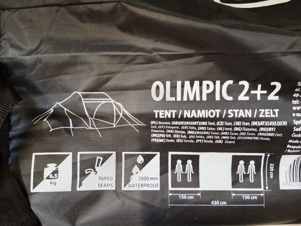 Nowy Namiot czteroosobowy Spokey Olimpic