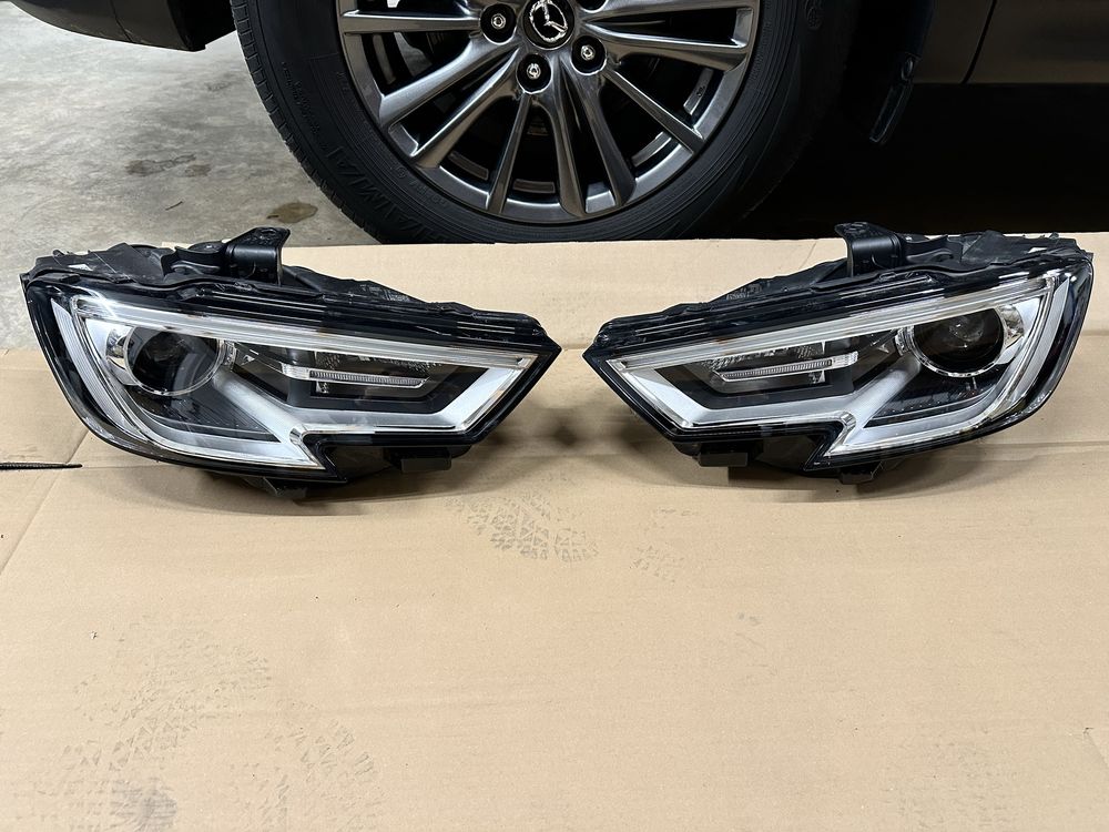 Передние фары Audi A3 8v Ауди А3 рестайлинг