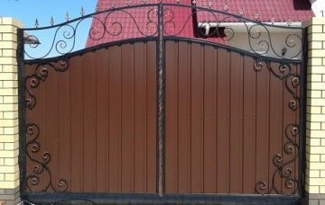 Ворота калитки заборы