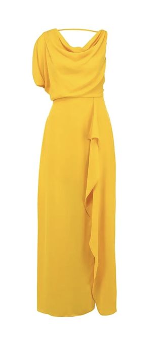 Желтое платье love republic