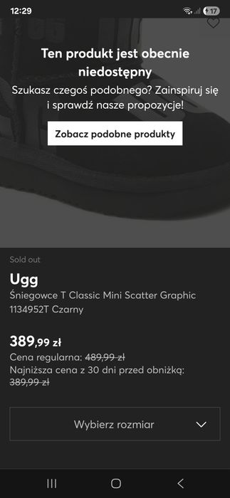 Nowe oryginalne śniegowce UGG 26