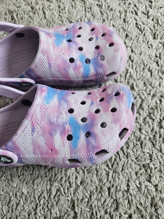 Crocs klapki sandały Crocsy j2 33 34 sandałki dla dziewczynki