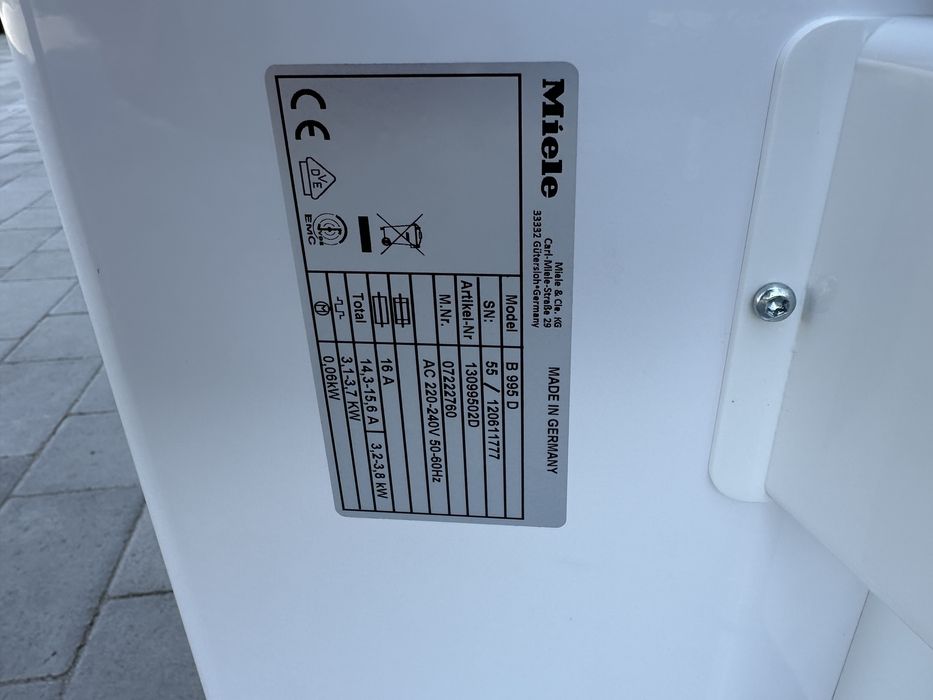 Гладильний каток Miele B995/Пара!