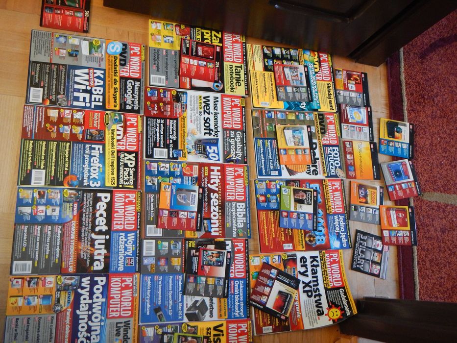 PC World Komputer numery z 2007 oraz 2008 roku