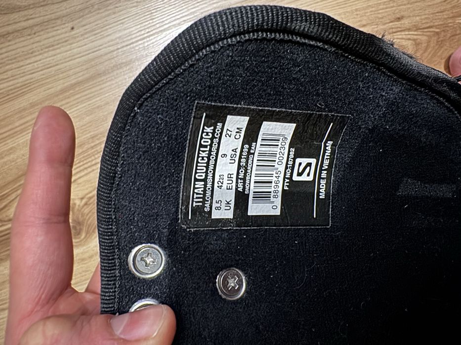 Buty snowboard Salomon 42 2/3 27cm