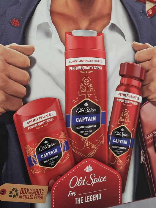 Old space zestaw 3 kosmetyków męskich